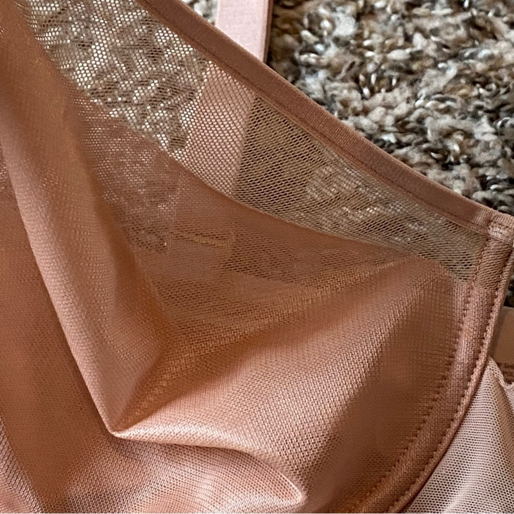 Soma Unbelievable Lift Scoop Balconette Unlined Bra 34G Nude - Picture 5 of 8